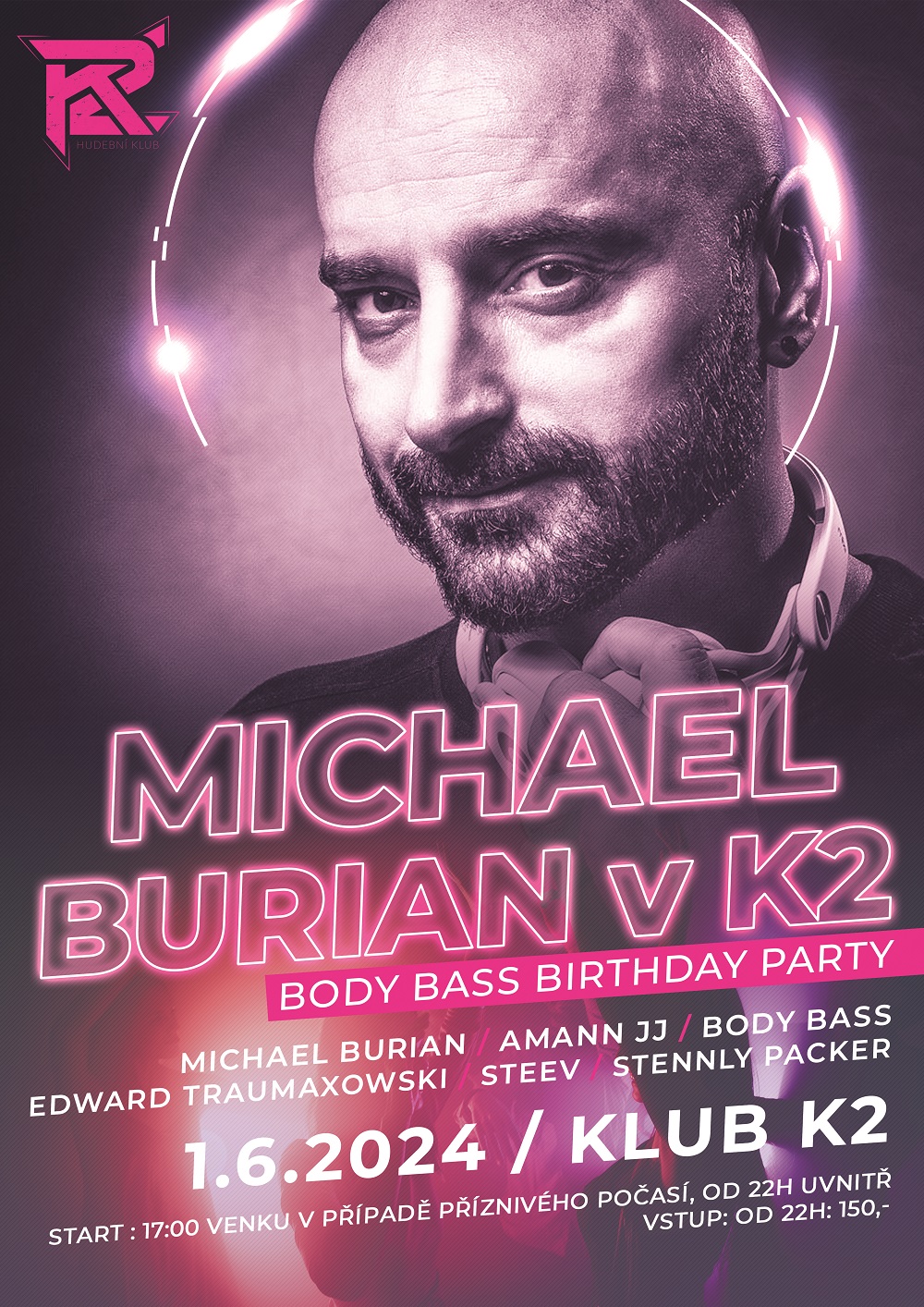 Michael Burian & Bodybass B-Day party