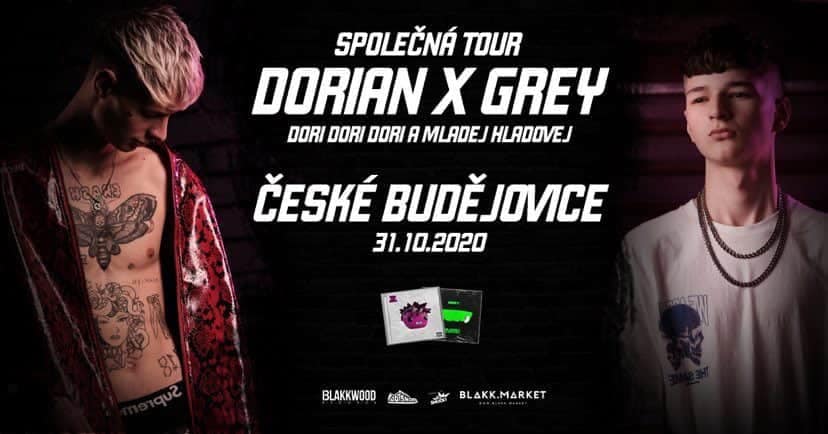 Dorian x GREY tour PŘESUNUTO NA NĚKDY
