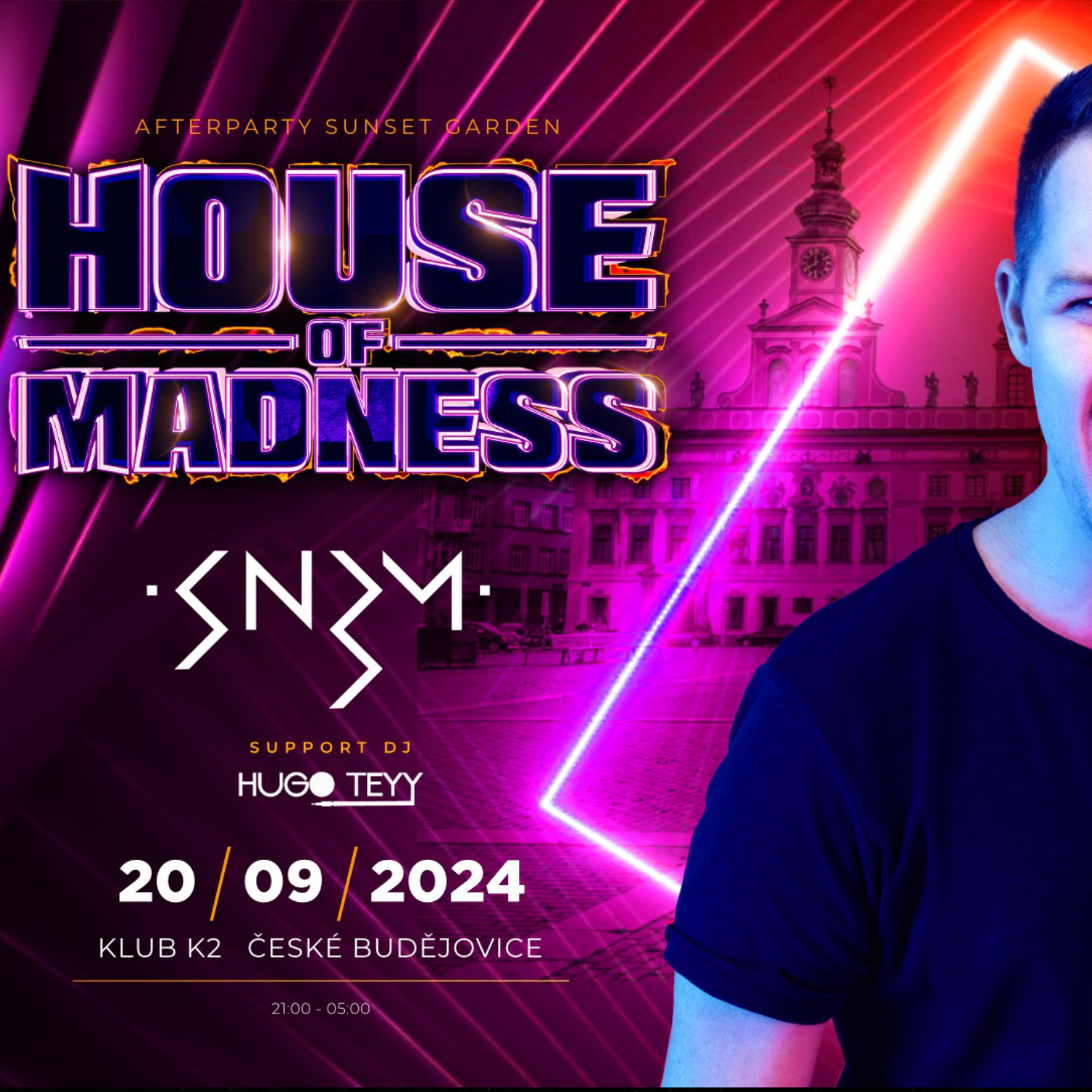 HOUSE OF MADNESS / afterparty Sunset garden w. SNBM